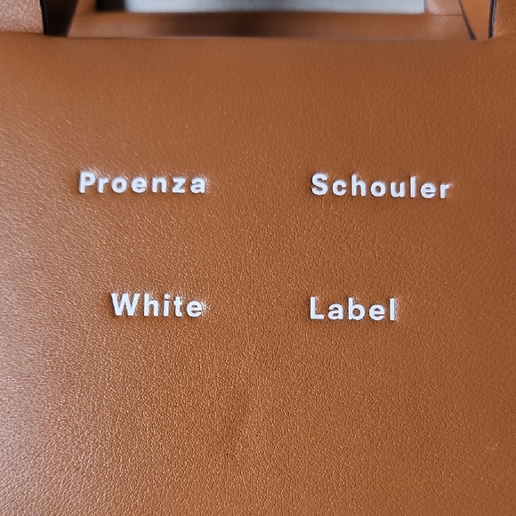 Proenza Schouler Tan and Cream Woven Tote Bag - Picture 2 of 9